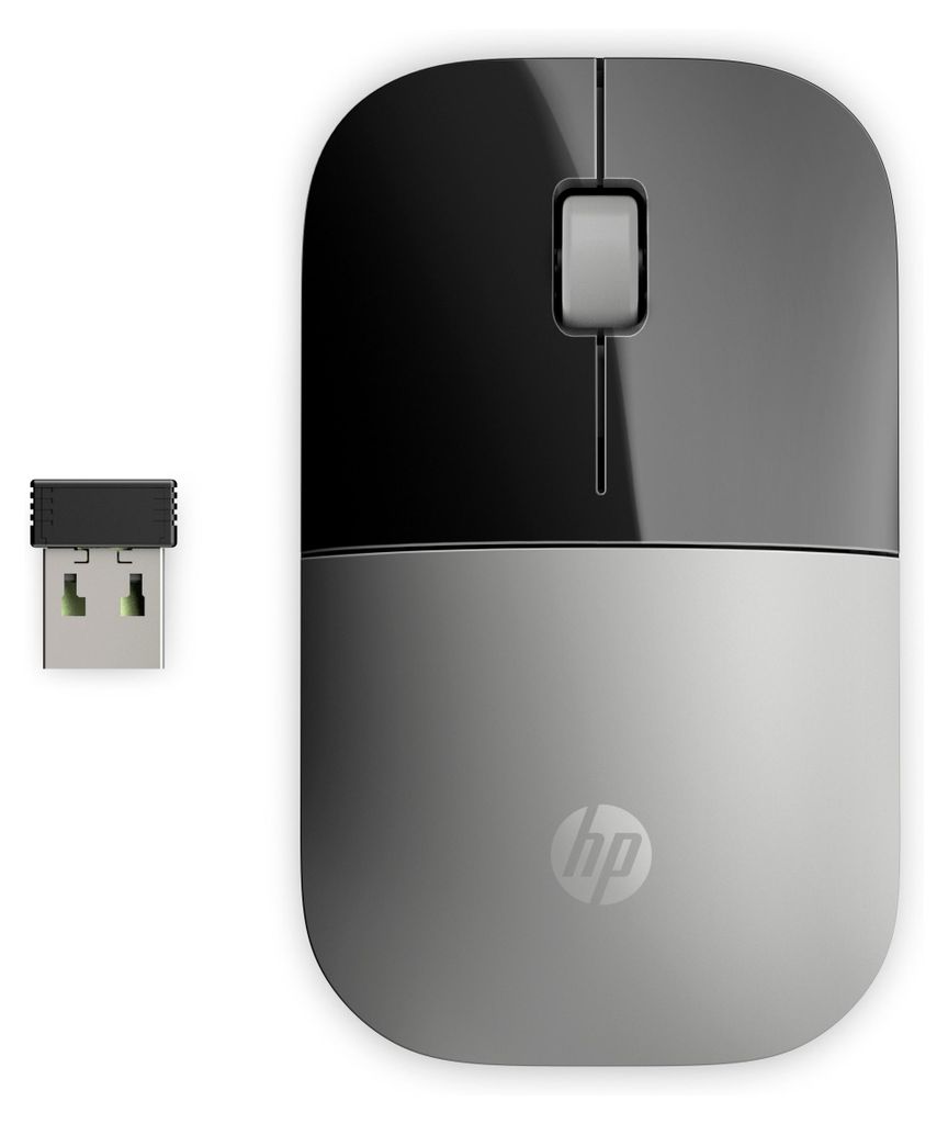 HP Z3700 Silver Wireless mouse Ambidestro RF Wireless Immagine del prodotto 