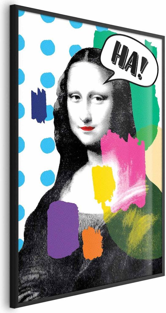 Posterpapier Poster - Mona Lisa Pop-Art 40x60 cm Streetart h-A-0140-ao-a