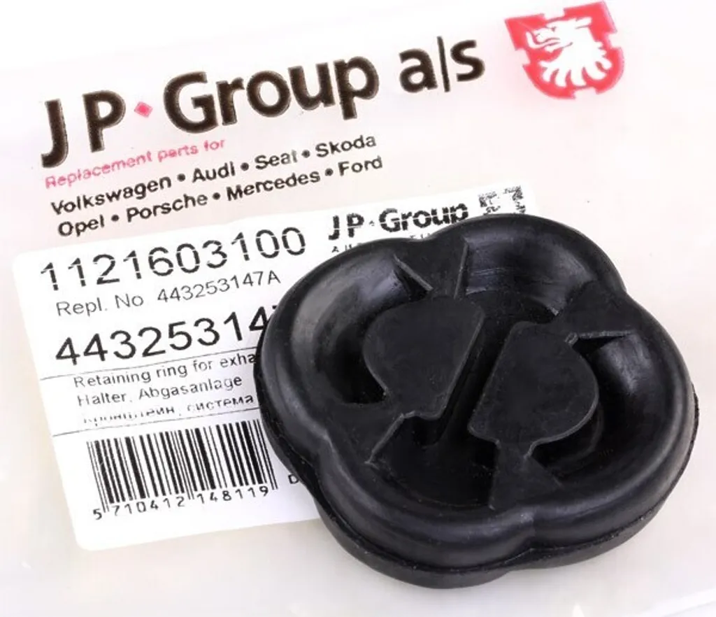 Silentbloc d'échappement renforcé JP GROUP compatible VW Passat et Polo