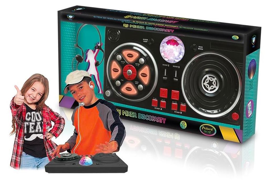 DEQUBE- Table de mixage DJ avec bases et effets, incluant Image du produit 