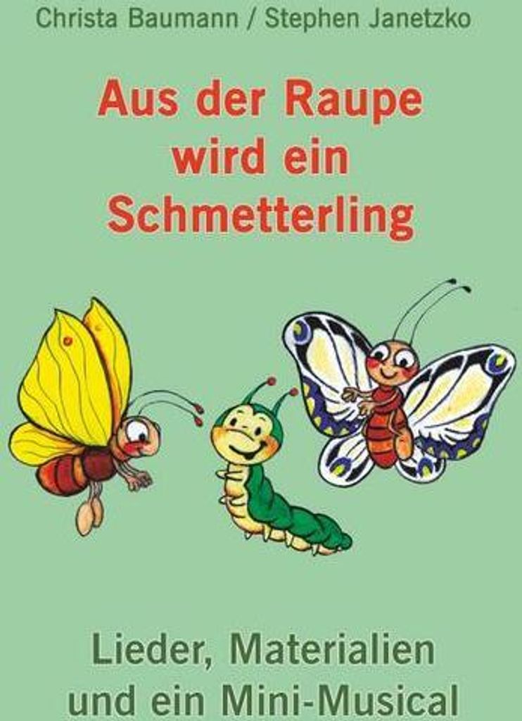 Aus der Raupe wird ein Schmetterling