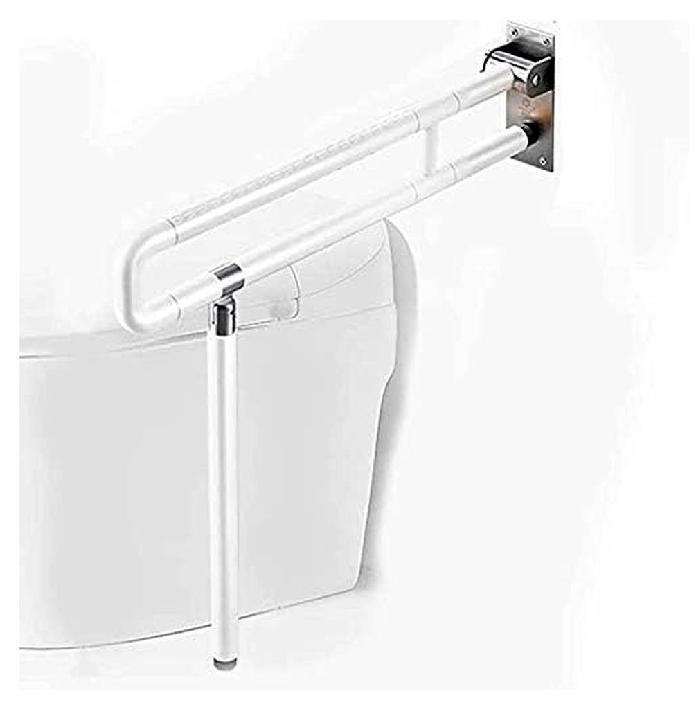 Sicherheits-Haltegriff für Dusche und Badewanne, klappbarer rutschfester Toilettenhandlauf aus Edelstahl