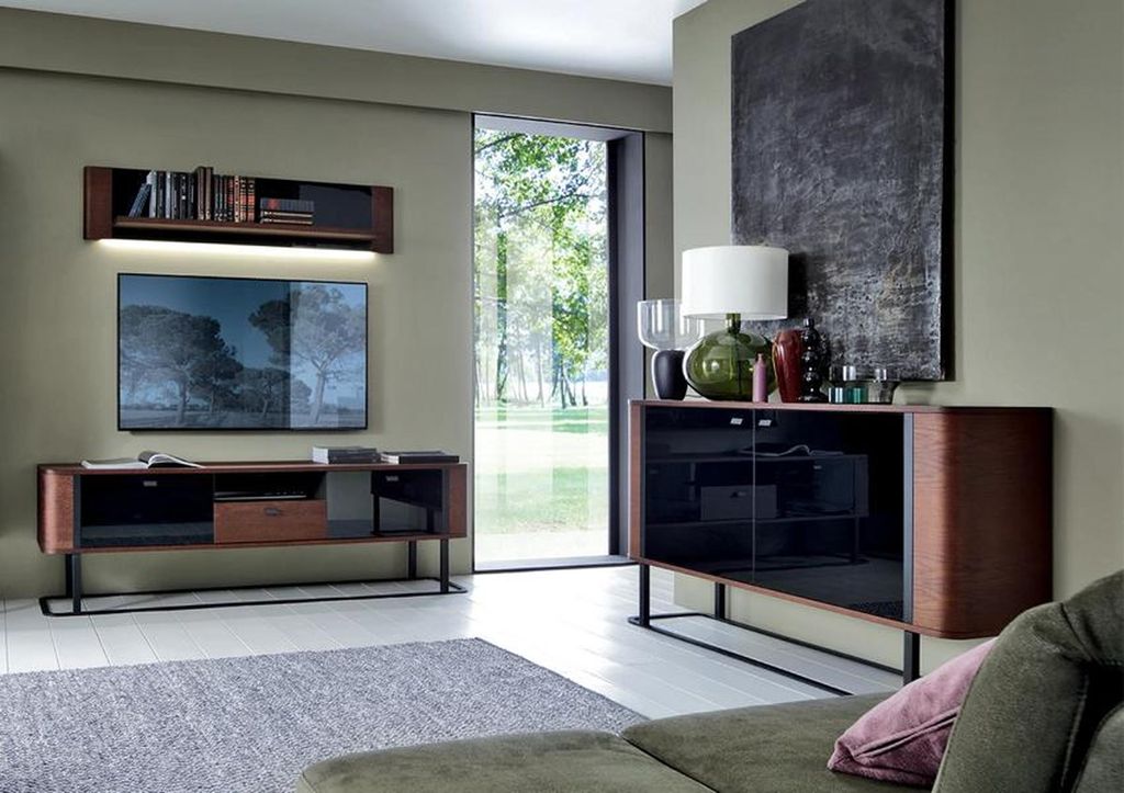 Wohnzimmer Modern Einrichtung Wandregal TV-Lowboard s Sideboard