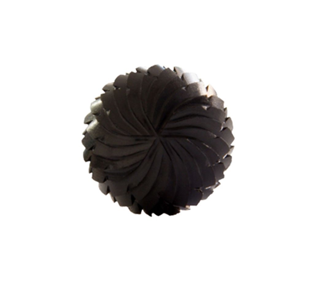 Hartmetall Frässtift TiAlN - Form D, Kugel, Größen:Ø 10 / Arbeitslänge = 9