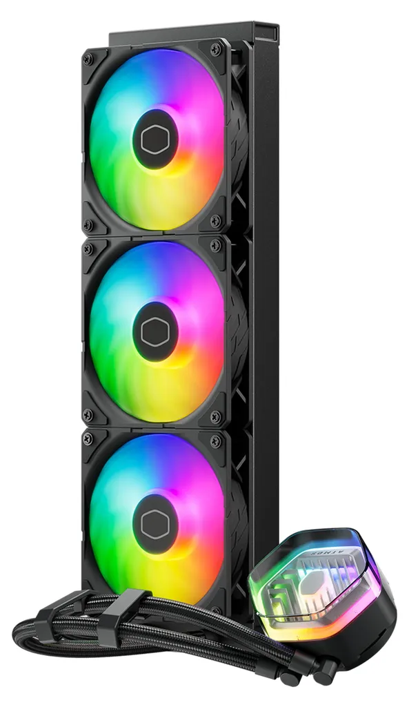 Fini la Surchauffe avec le MasterLiquid 360 Atmos Noir : Silence et Performance - 2