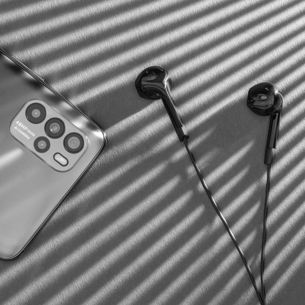 Écouteurs USB-C avec Microphone intégré KMPC2 Kruger&Matz Noir