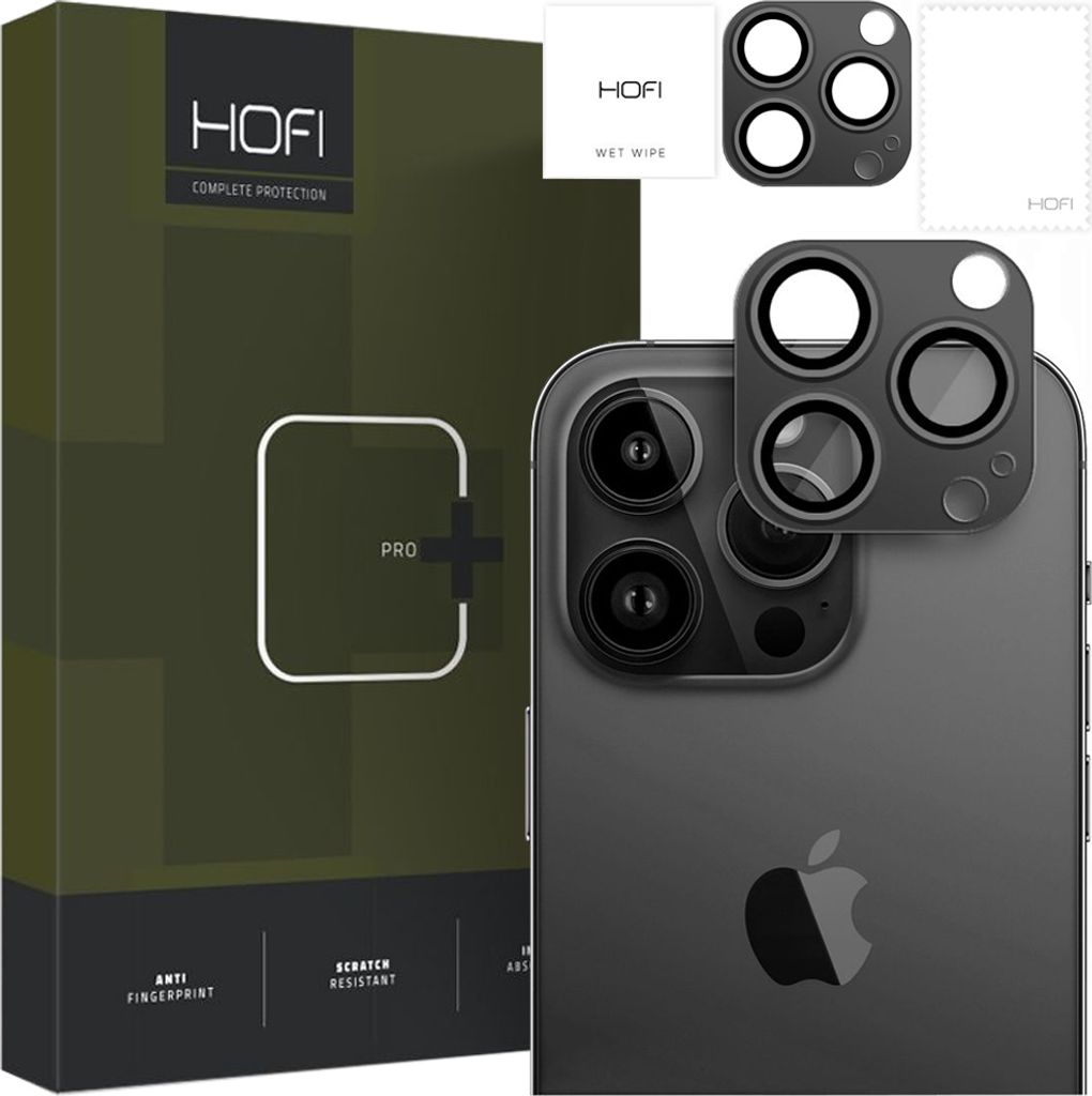 Hofi Fullcam Pro+ Kamera-Abdeckung Iphone 14 Pro / 14 Pro Max Schwarz