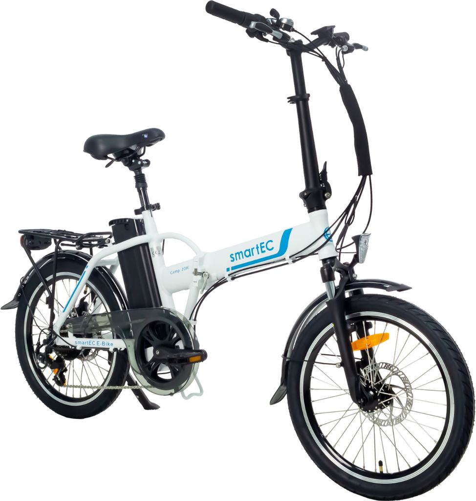 smartEC Camp-20H Falt Pedelec/E-Bike 20 Zoll Weiß Produktbild 1