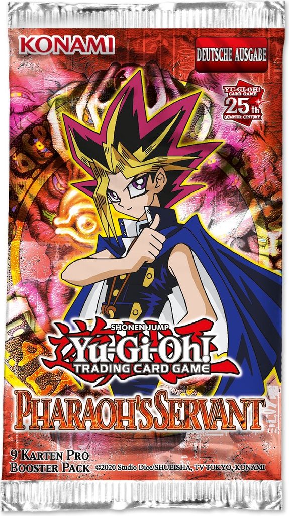 Yu-Gi-Oh! Diener des Pharaos 25. Jahrestag Edition Booster Produktbild 