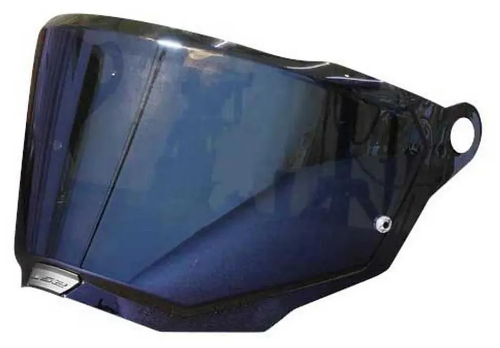 Visière LS2 MX701 Explorer Blue Iridium - Anti-Rayures et Protection UV400