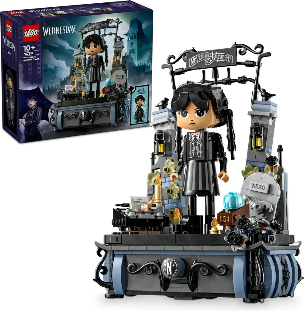 LEGO 76780 Mercredi Addams : l'idée cadeau idéale pour chambre d'ado