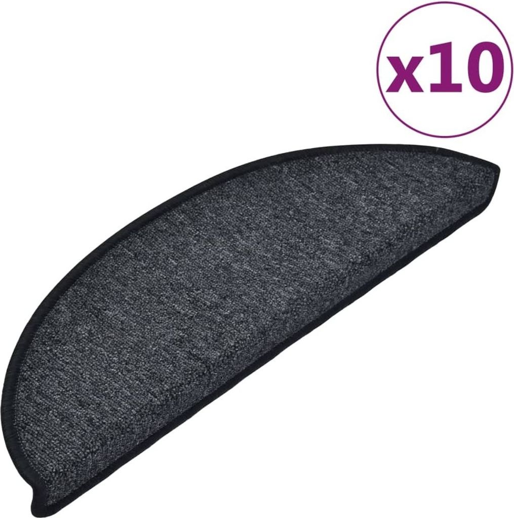 Stufenmatten 10 Stk. 56x17x3 cm Anthrazit