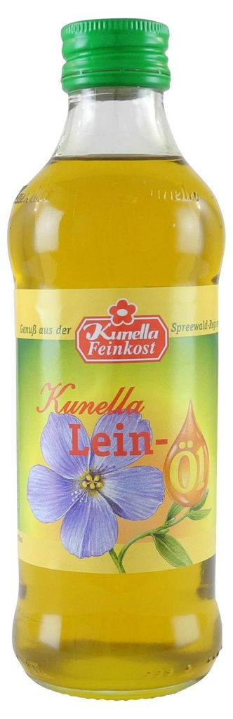 Leinöl von Kunella Feinkost (250 ml) Produktbild 