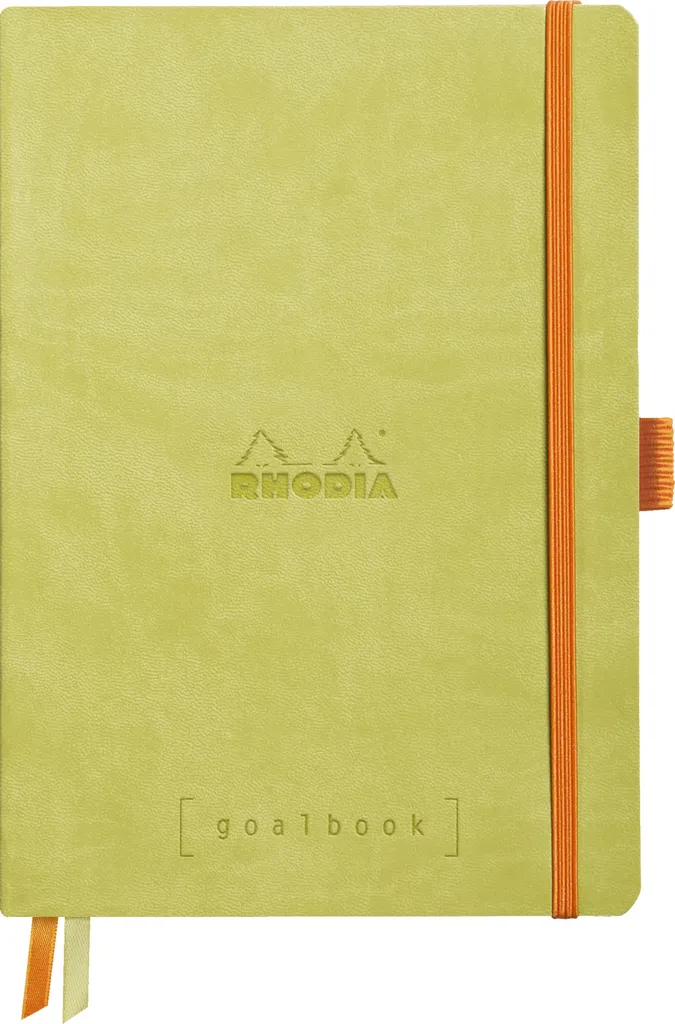 Rhodia 117746C Goalbook A5 Dot Vert Anis Carnet de Notes 240 Pages
