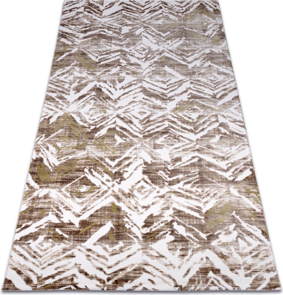 Teppich ACRYL DIZAYN 121 beige / grün beige 80x150 cm