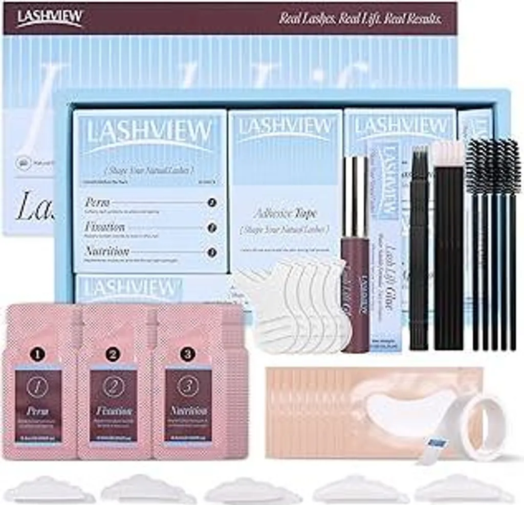 Kit Laminazione Ciglia LASHVIEW 2025: Standard Professionale da Salone