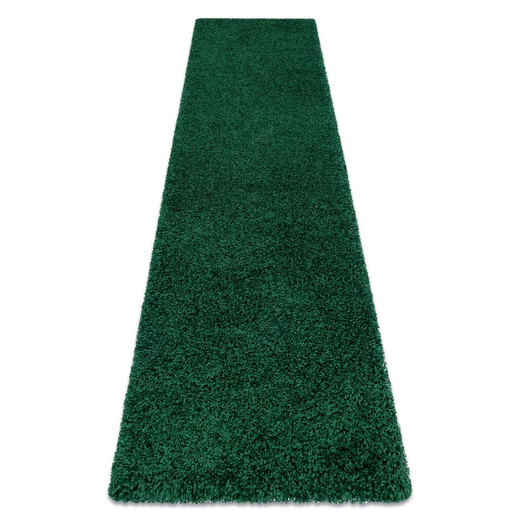Tappeto SOFFI shaggy 5cm verde bottiglia verde 70x200 cm Immagine del prodotto 
