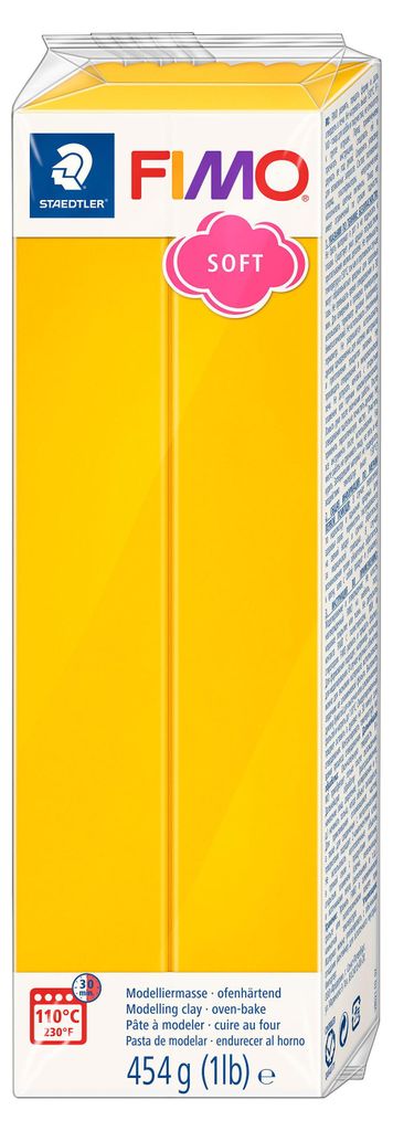 Staedtler FIMO 8021, Modelářská hlína, Žlutá, 1 kusů, 1 Obrázek produktu 