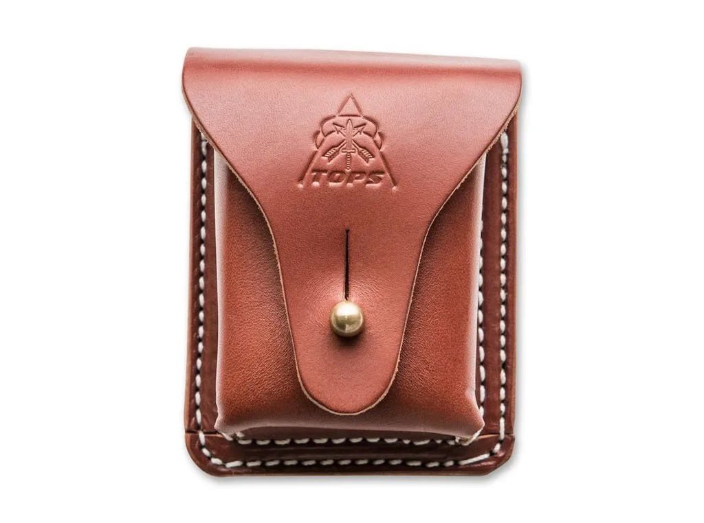 Pochette Bushcraft compacte en toile kaki renforcée série ultra-résistante