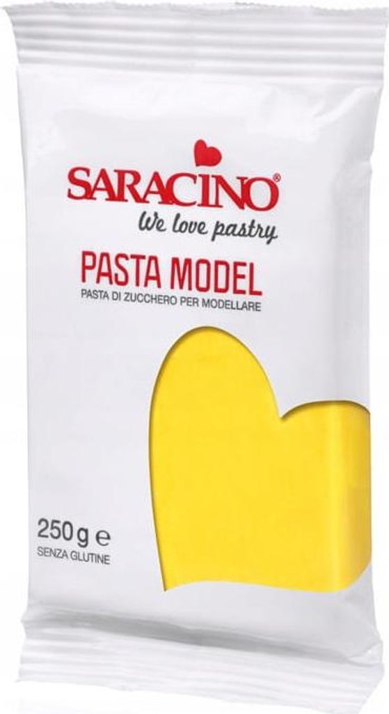 Żółty cukier do modelowania Żółta pasta do modelowania 250g Zdjęcie produktu 