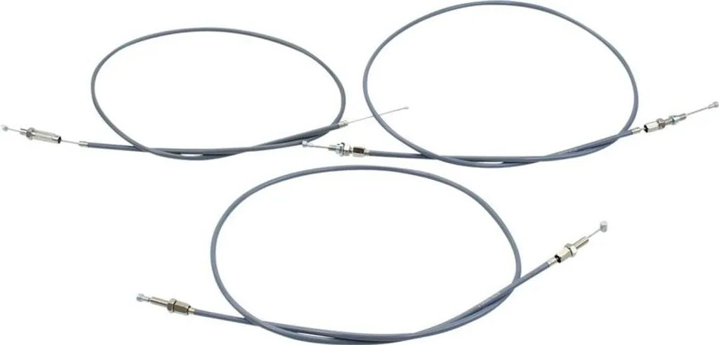 Set Câbles Bowden Gris pour Zündapp KS 50 Super Sport Type 517-51LB