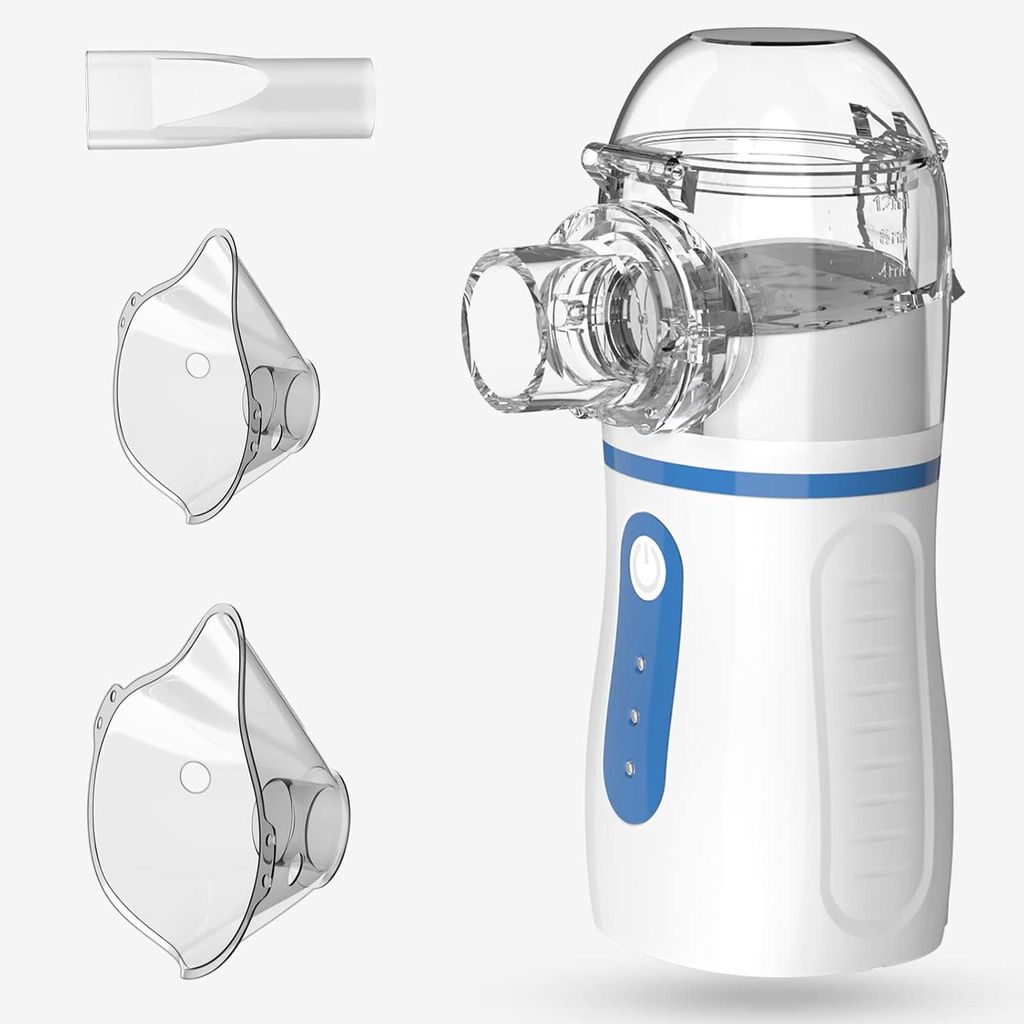 Inhalator Inhaliergerät Vernebler für Erwachsene Kinder mit Produktbild 