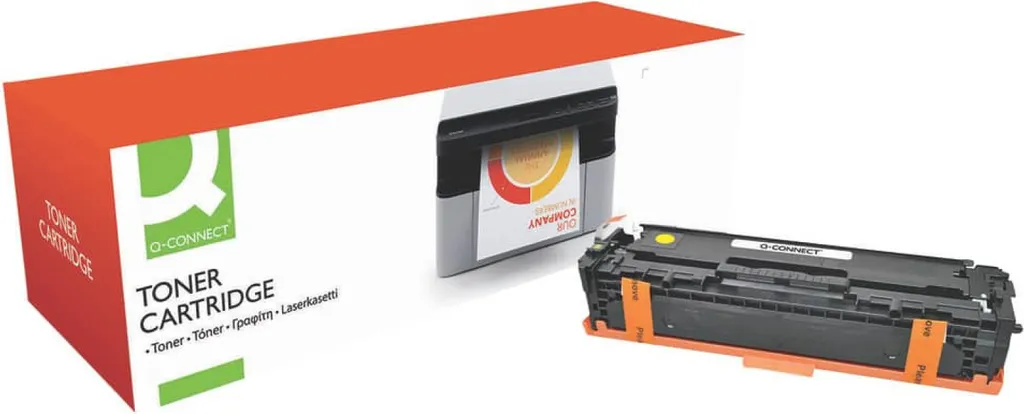 Toner Giallo Q-Connect KF16492 Compatibile HP M251/M276 | 1800 Pag