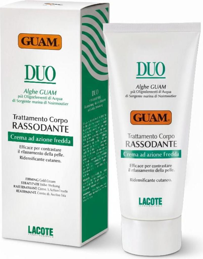 GUAM DUO Körpercreme straffend mit kühlender Wirkung 200 ml Produktbild 