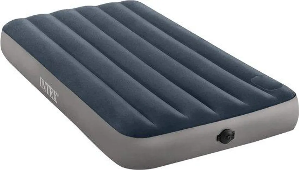 Matelas gonflable 1 personne Fiber-Tech 99 x 191 x 25 cm avec pompe