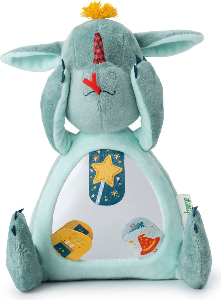 Lilliputiens - Kuckucksspiegel Joe Drache - sensorisches Babyspielzeug