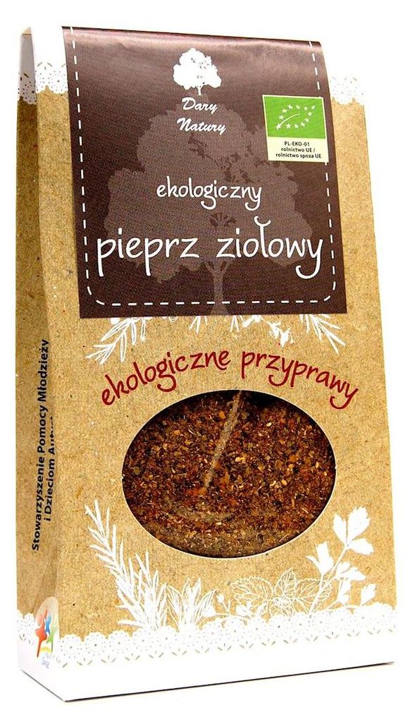 PIEPRZ ZIOŁOWY BIO 60 g - DARY NATURY