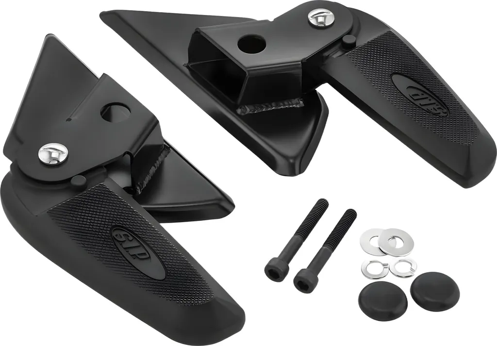 Repose-pieds SIP pour Vespa LX, LXV et S 50-150cc - Accessoire Noir