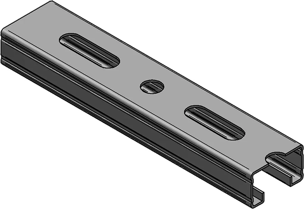 MEFA Guida di montaggio profilo a C, 45x26x1,5 mm, barra, 1 pz.