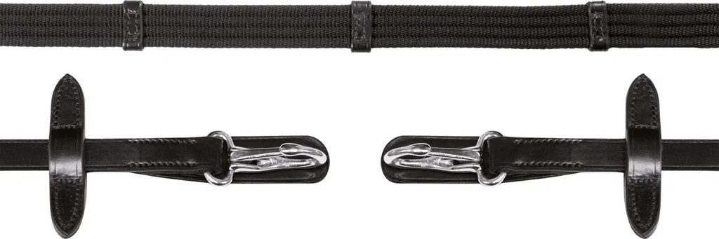Rênes en sangle avec mousquetons Neo Schockemöhle pour équitation sport