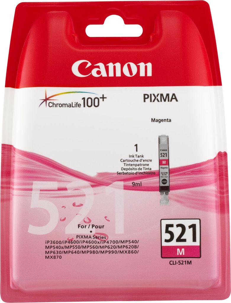 Atramentová náplň Canon CLI-521 pre MP 540/620/630/980/iP Produktbild 