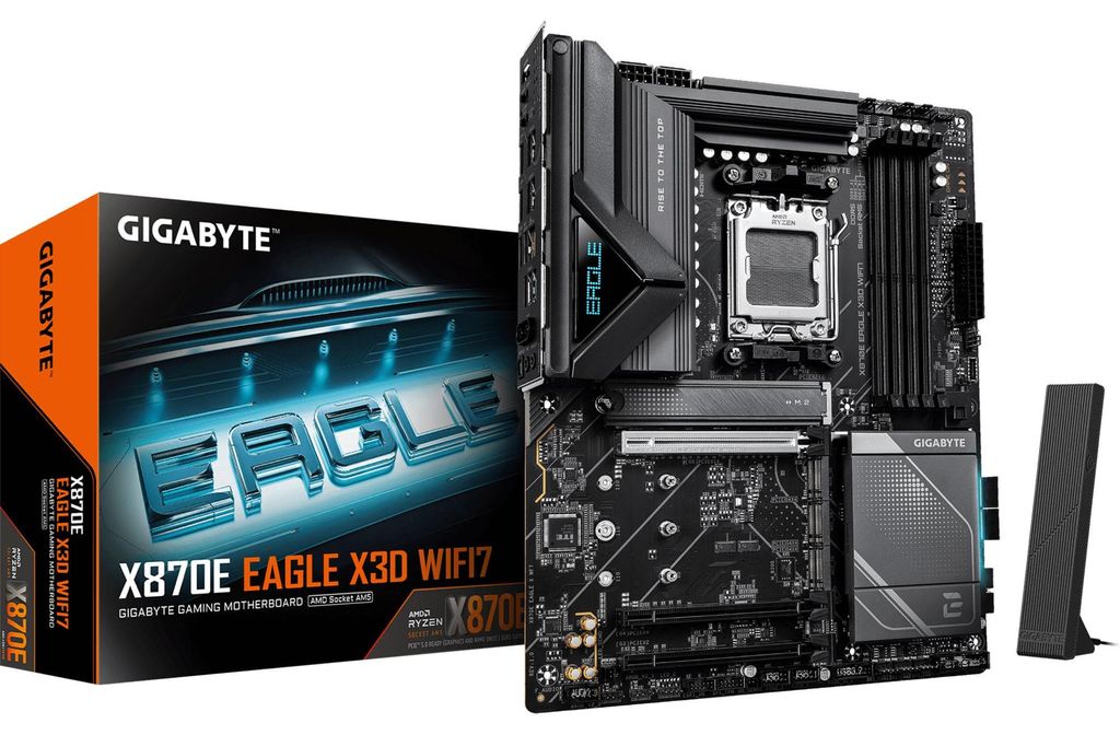 GIGABYTE X870E EAGLE X3D WIFI7, Mainboard Produktbild 