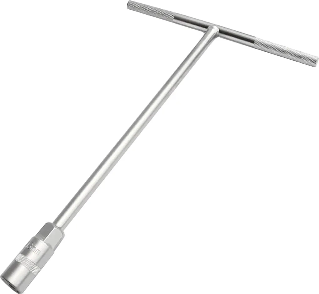 Clé de serrage en T avec douille hexagonale 13mm pour mécanique