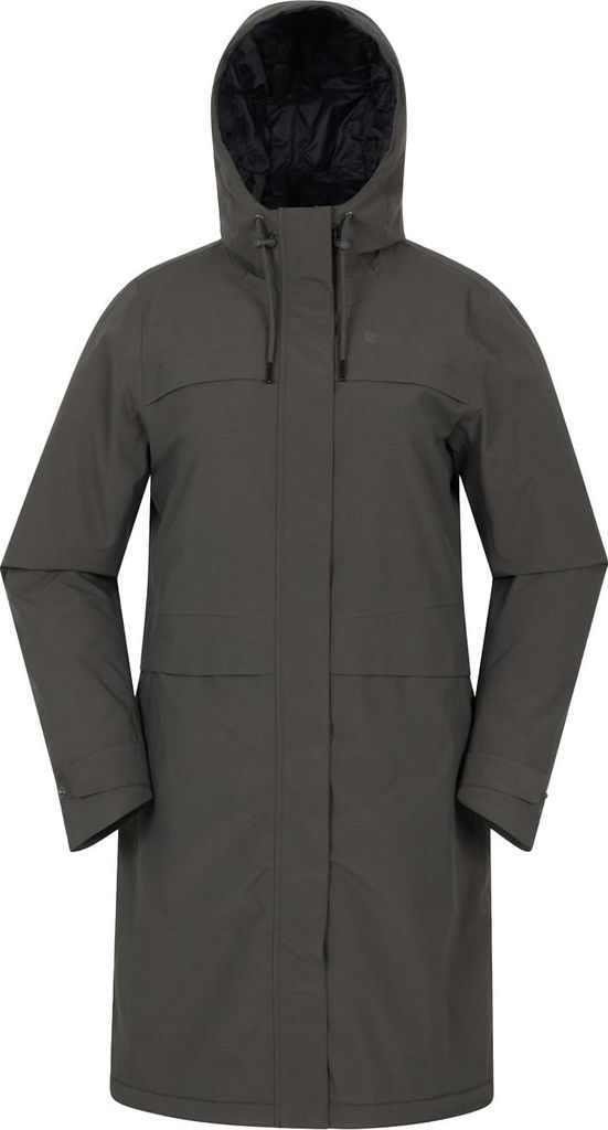 Mountain Warehouse - "Avery" Jacke für Damen, Lang, Wasserfest MW4731 (34 DE) (Khaki)