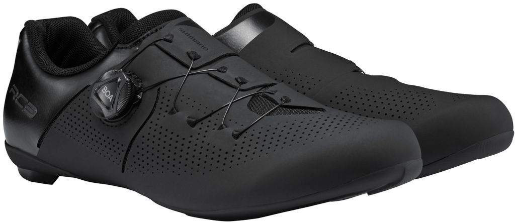 SHIMANO Fahrradschuhe RC302 Herren/Damen Road SPD-SL Größe 39 Schwarz