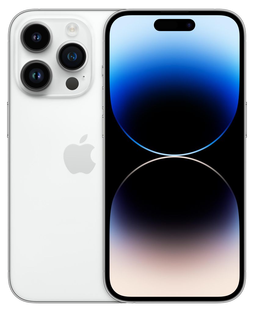 Apple iPhone 14 Pro 128GB silber Produktbild 