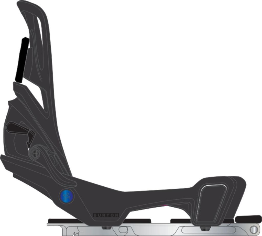 BURTON Splitboard Bindung Step On Split black Women L 40+