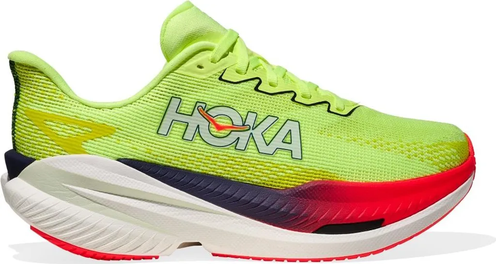 Hoka Mach X Chaussures de Running Femme Néon Yuzu Taille 8 pour Vitesse