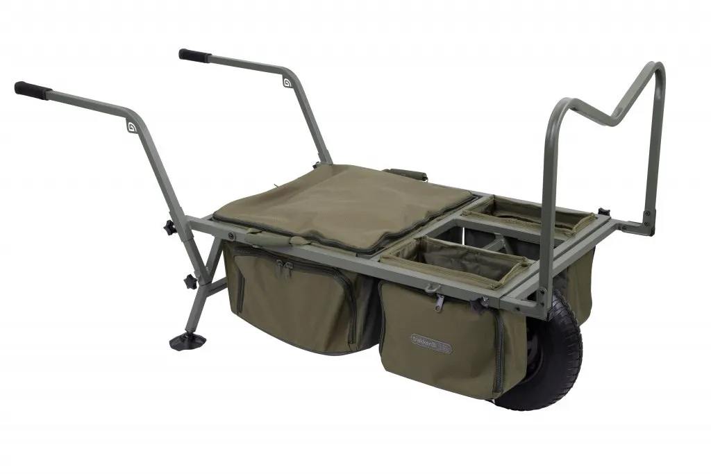 Trakker X-Trail Compact Barrow : Chariot de Pêche Robuste et Maniable
