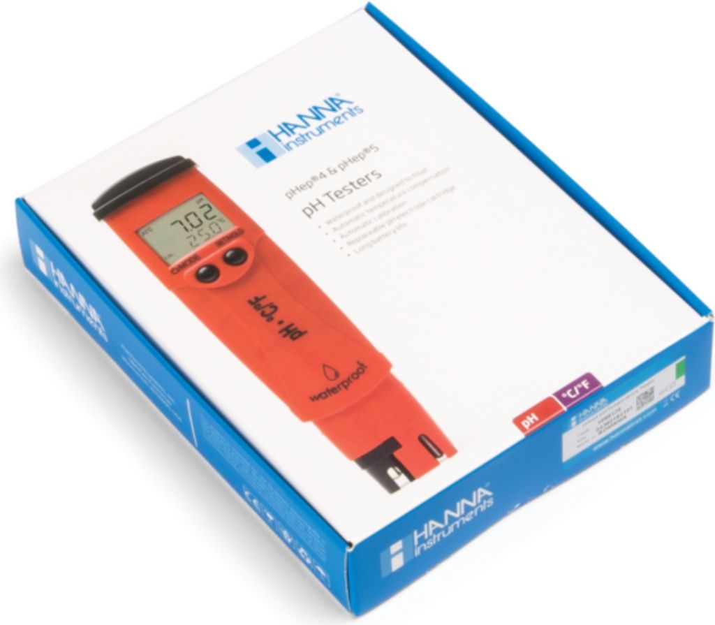 HI98127 pHep 4 pH/°C-Tester (pH 0,1 Auflösung) - wasserfest
