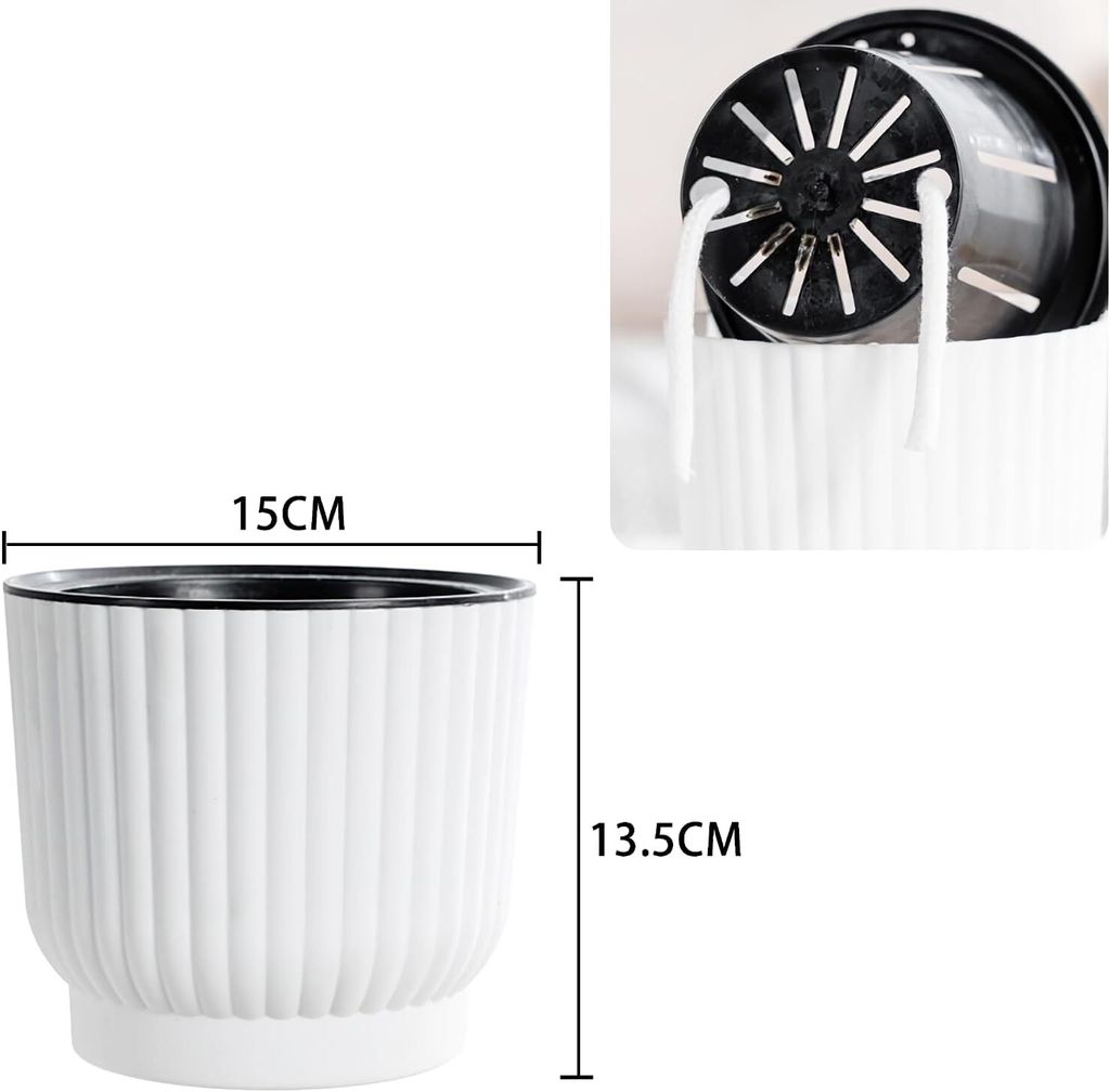 Blumentopf 15 cm Selbstbewässerungstopf Kaufland.de