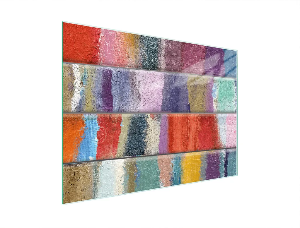 Protezione Fornelli Vetro 30x22 Tagliere Multiglass Effetto Legno