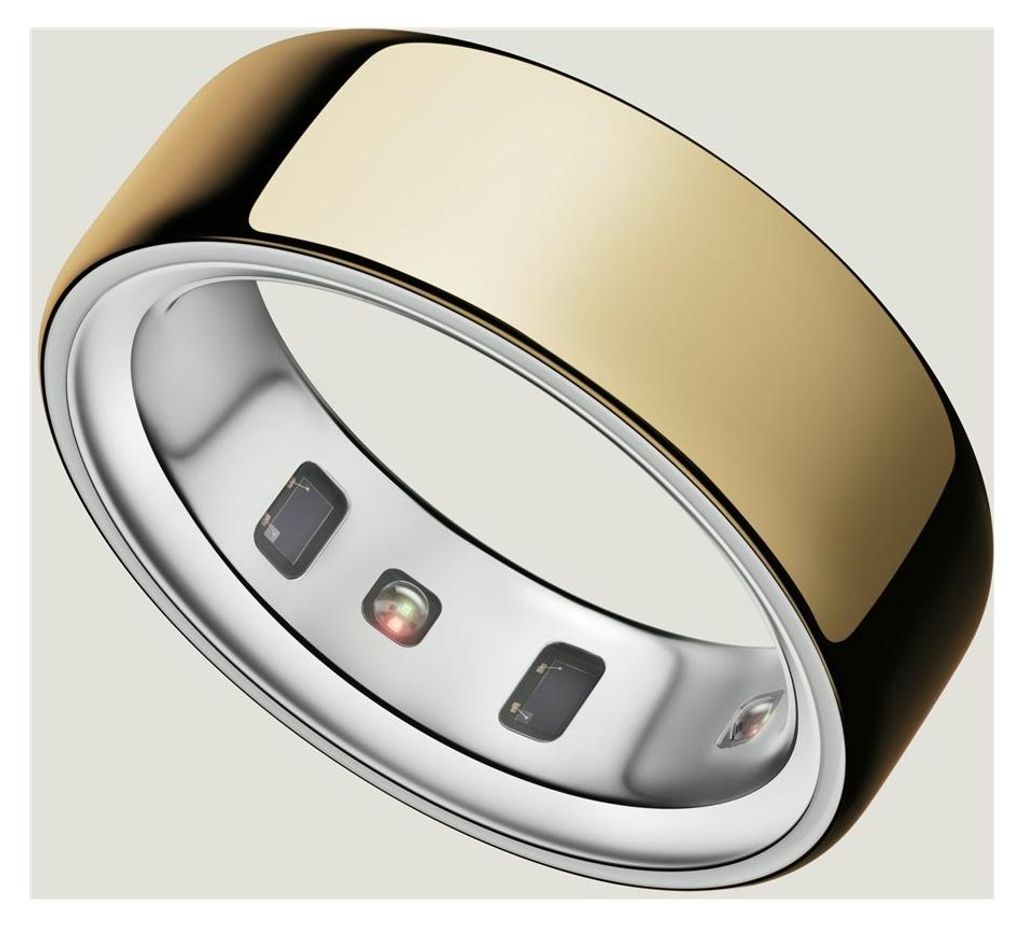 Oura Ring 4 älysormus, Gold, koko 10 Zdjęcie produktu 