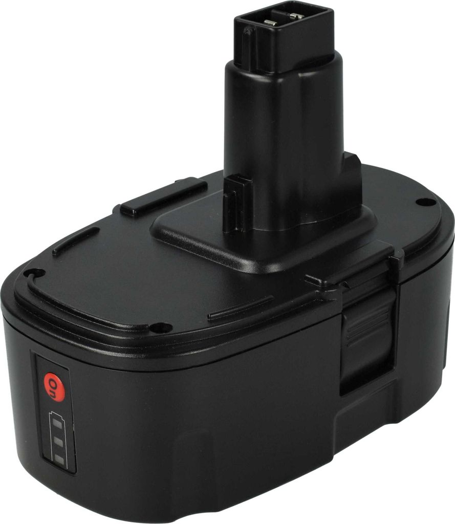 EXTENSILO Akku kompatibel mit Dewalt DW999, DW998, DW999KQ, DW999K2, DW999K2H, DW999K, DW999K-2 Werkzeug (5000 mAh, Li-Ion, 18 V)