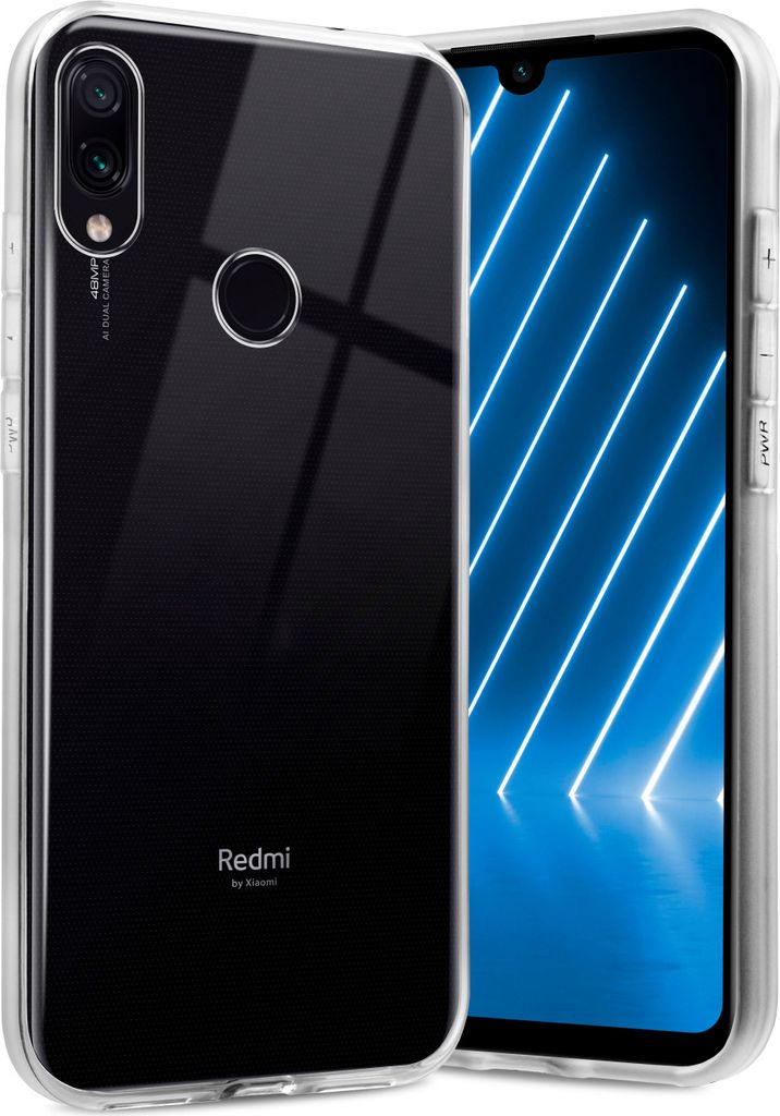 FROSTED-Case für Xiaomi Redmi Note 7, Farbe:Crystal-Clear