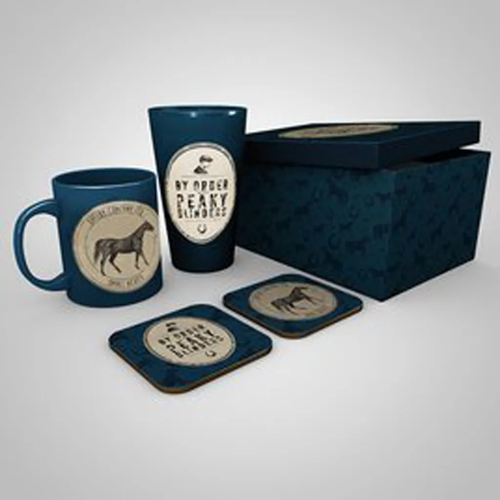 Set Regalo Ufficiale Peaky Blinders - Kit 4 Pezzi Shelby Company Ltd